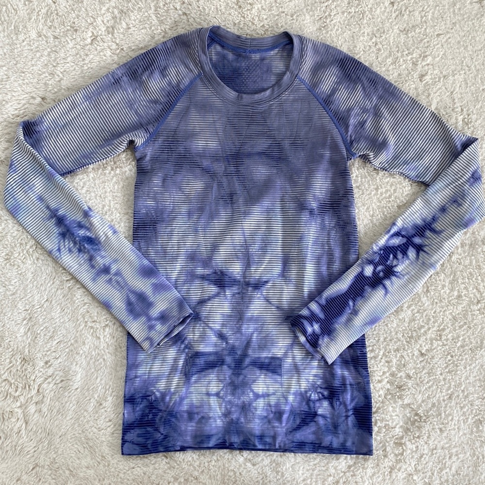 ❤️ Lululemon Swiftly Tech Long Sleeve Wash Size 4 NWOT